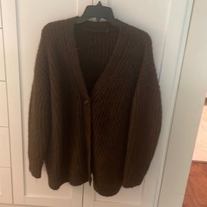 Jenni Kanye Wool Alpaca Cocoon sweater